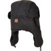 imageTough Headwear Russian Trapper Hat  WaterResistant Ushanka for Men ampamp Women with Chin Strap ampamp Ear FlapsClassic Black