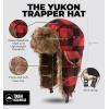 imageTough Headwear Russian Trapper Hat  WaterResistant Ushanka for Men ampamp Women with Chin Strap ampamp Ear FlapsLumberjack