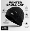 imageTough Headwear Skull Cap for Men  Beanie Hats  Skully Beanie Cap  Cooling Skull Caps for Men Locs Sweat Dreads RunningBlack