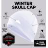 imageTough Headwear Skull Cap for Men  Beanie Hats  Skully Beanie Cap  Cooling Skull Caps for Men Locs Sweat Dreads RunningWhite