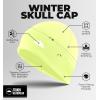imageTough Headwear Skull Cap for Men  Beanie Hats  Skully Beanie Cap  Cooling Skull Caps for Men Locs Sweat Dreads RunningYellow