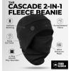 imageTough Headwear Skull Cap with Mask Men Winter Running Gear Motorcycle Winter Gear Helmet Liners Ski Hat Thermal Beanie2in1 Helmet Liner With Face Mask