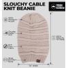 imageTough Headwear Slouchy Beanie Hats for Women Oversized Mens Beanie Hat Knitted Beanie Running Gear for MenWomens Fall HatBeige