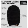 imageTough Headwear Slouchy Beanie Hats for Women Oversized Mens Beanie Hat Knitted Beanie Running Gear for MenWomens Fall HatBlack
