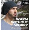 imageTough Headwear Slouchy Beanie Hats for Women Oversized Mens Beanie Hat Knitted Beanie Running Gear for MenWomens Fall HatDark Gray
