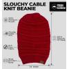 imageTough Headwear Slouchy Beanie Hats for Women Oversized Mens Beanie Hat Knitted Beanie Running Gear for MenWomens Fall HatMaroon