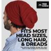 imageTough Headwear Slouchy Beanie Hats for Women Oversized Mens Beanie Hat Knitted Beanie Running Gear for MenWomens Fall HatMaroon