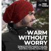 imageTough Headwear Slouchy Beanie Hats for Women Oversized Mens Beanie Hat Knitted Beanie Running Gear for MenWomens Fall HatMaroon