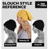 imageTough Headwear Slouchy Beanie Hats for Women Oversized Mens Beanie Hat Knitted Beanie Running Gear for MenWomens Fall HatMustard