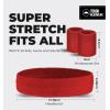 imageTough Headwear Sweat Band Headband for Women Men  Workout Headbands for Women Sweat Non Slip  Halo Tennis Sweatbands for Men  Yoga Soccer Workout Athletic Headband