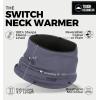 imageTough Headwear Swtich Winter Neck Gaiters For Men ampamp Women Fleece Neck Gaiter Fleece Neck Warmer Ski Gaiter  ReversibleGray