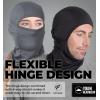 imageTough Headwear Winter Balaclava  Ski Mask for Men ampamp Women  Face Mask in Cold Weather  Mens Snowboard Gear SkiMask for MenBlack  Gray