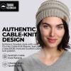 imageTough Headwear Womens Winter Hat  Warm Chunky Cable Knit Beanies  Winter Beanie Hats for Women Cold Weather  Beanies WomenBkbg