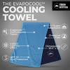 imageTough Outdoors Cooling Towel  Cooling Towels for Neck ampamp Face  Ice Wrap ampamp Sweat Rag for Camping Gym Yoga ampamp Sports  Workout Towel for Gym Sweat  Cool Towels for Extreme HeatLight Blue