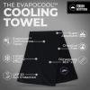 imageTough Outdoors Cooling Towel  Cooling Towels for Neck ampamp Face  Ice Wrap ampamp Sweat Rag for Camping Gym Yoga ampamp Sports  Workout Towel for Gym Sweat  Cool Towels for Extreme HeatBlack