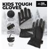 imageTough Outdoors Kids Insulated Waterproof Snow Gloves  Youth Winter Ski Gloves for Girls ampamp BoysBlack