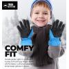 imageTough Outdoors Kids Insulated Waterproof Snow Gloves  Youth Winter Ski Gloves for Girls ampamp BoysBlue