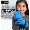 imageTough Outdoors Kids Snow Gloves  Ski ampamp Snowboarding Waterproof Insulated Winter Gloves for Girls Boys ampamp ToddlersBlue