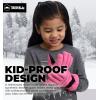 imageTough Outdoors Kids Snow Gloves  Ski ampamp Snowboarding Waterproof Insulated Winter Gloves for Girls Boys ampamp ToddlersPink