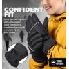 imageTough Outdoors Ski Gloves for Men ampamp Women Thermal Snow Gloves ampamp Waterproof Snowboarding Gloves  Warm Winter Gloves for Men