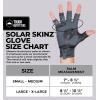 imageTough Outdoors UV Fishing Gloves  Fingerless Kayaking ampamp Sailing  UPF 50 Sun Protectionblack