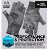 imageTough Outdoors UV Fishing Gloves  Fingerless Kayaking ampamp Sailing  UPF 50 Sun Protectionblack