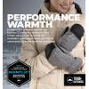 imageTough Outdoors Winter Ski Mittens for Men ampamp Women  Warm Insulated Waterproof Snow Mittens for Cold Weather and Snowboarding