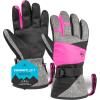 imageTough Outdoors Womens Waterproof Ski Gloves  Adult Snowboarding GlovesLarge