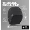 imageTough Outfitters Thermal Helmet Liner  Football Skull Cap for Men  Winter Running Beanie Under Helmet Cap ampamp Cycling CapsBlack  Grey 2 Pack
