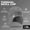 imageTough Outfitters Thermal Helmet Liner  Football Skull Cap for Men  Winter Running Beanie Under Helmet Cap ampamp Cycling CapsBlack 2 Pieces  Gray 1 Piece