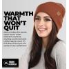 imageWinter Beanie Knit Hat for Men ampamp Women  Merino Wool Ribbed Cap  Warm ampamp Soft Stylish Toboggan Skull Caps for Cold WeatherBasic  Bronze