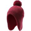 imageKids Winter Hat  Beanies for Boys ampamp Girls Toddler Winter Hat With Ear FlapsDeep Red