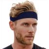 imageRunning Headbands for Men and Women  Athletic Sweatband  Terry Cloth Bands for Basketball Tennis Football Gym Running Cosplay ampamp Costumesnavy blue