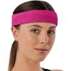 imageRunning Headbands for Men and Women  Athletic Sweatband  Terry Cloth Bands for Basketball Tennis Football Gym Running Cosplay ampamp Costumespink