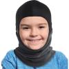 imageTough Headwear Kids Balaclava Ski Mask  Kids Ski Neck Gaiter ampamp Toddler Fleece Neck Warmer wHelmet Liner HoodGray