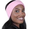 imageTough Headwear Winter Headbands for Women  Ear Warmers  Ear Muffs for Winter  Fleece Headband for Men ampamp Women for Cold Weatherpink