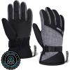 imageTough Outdoors Kids Insulated Waterproof Snow Gloves  Youth Winter Ski Gloves for Girls ampamp BoysBlack