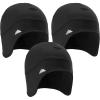 imageTough Outfitters Thermal Helmet Liner  Football Skull Cap for Men  Winter Running Beanie Under Helmet Cap ampamp Cycling CapsBlack 3 Pieces