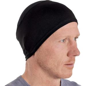 imageCooling Skull Cap for Men  Hard Hat Liner Cycling Cap Head Caps for Men Helmet Liner for MotorcycleBlack