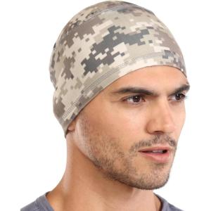 imageCooling Skull Cap for Men  Hard Hat Liner Cycling Cap Head Caps for Men Helmet Liner for MotorcycleDesert Camo