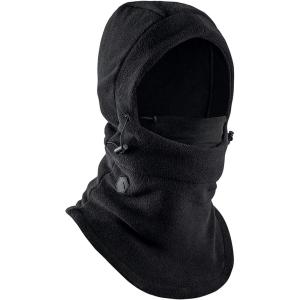 imageFleece Balaclava Ski Mask  Winter Face Mask for Men ampamp Women  Face Cover for Extreme Cold Weather Gear Skiing SnowboardingBlack
