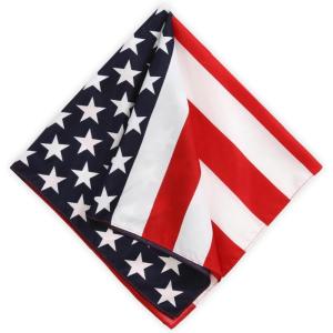 imageTough Headwear Large Bandana Headband  Bandanas for Men ampamp Women  Cowboy Scarf Handkerchief  US Flag Bandana