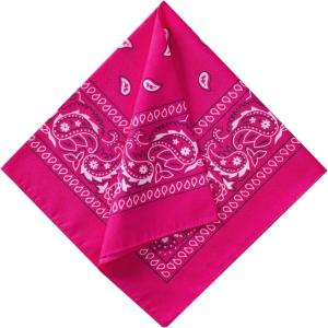 imageTough Headwear Large Bandana Headband  Handkerchief Bandanas for Men ampamp Women  Paisley Bandana Pack  Cowboy ScarfPink
