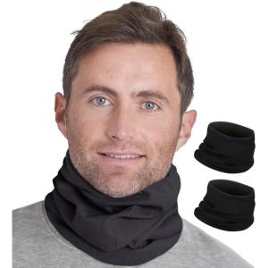 imageTough Headwear Neck Warmer  Ski Neck Warmer Women Men  Warm Scarf  Fleece Gaiter Women  Winter Face Mask for Cold Weather