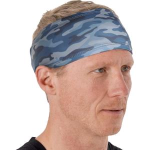 imageTough Headwear Sport Headbands for Men  Workout Headbands for Women  Running Headband Tennis Athletic Sweatbandblue
