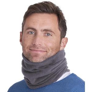 imageTough Headwear Winter Neck Warmer Warm Fleece Neck Gaiters For Men Women Ski Gaiter Face Mask For Cold Weather Neck ScarfGray