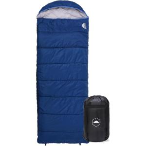 imageTough Outdoors Sleeping Bags for Adults ampamp Kids Sleeping Bags Girls Boys Teens  Camping Sleeping Bag for Backpacking Cold Warm Weather ampamp Summer Sleeping Bag  Lightweight Waterproof Compact Sleep BagAdult Sleeping Bag  4060F Temperature Rating