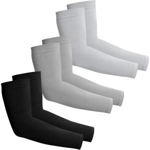 imageTough Outdoors Sun Protection Sleeves  UV Arm Sleeves for Men and Women  Golf Cooling Arm Sleeves  Baseball Sun SleevesBlack  Dark Gray  Light Gray