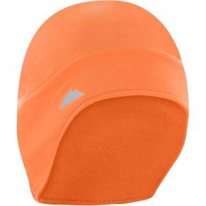 imageTough Outfitters Thermal Helmet Liner  Football Skull Cap for Men  Winter Running Beanie Under Helmet Cap ampamp Cycling CapsHiviz Orange
