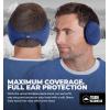 imageTough Headwear Warm Winter Ear Muffs For Men Women Earmuffs Behind the Head Fleece Ear Warmers Ear Covers for Cold WeatherBlue